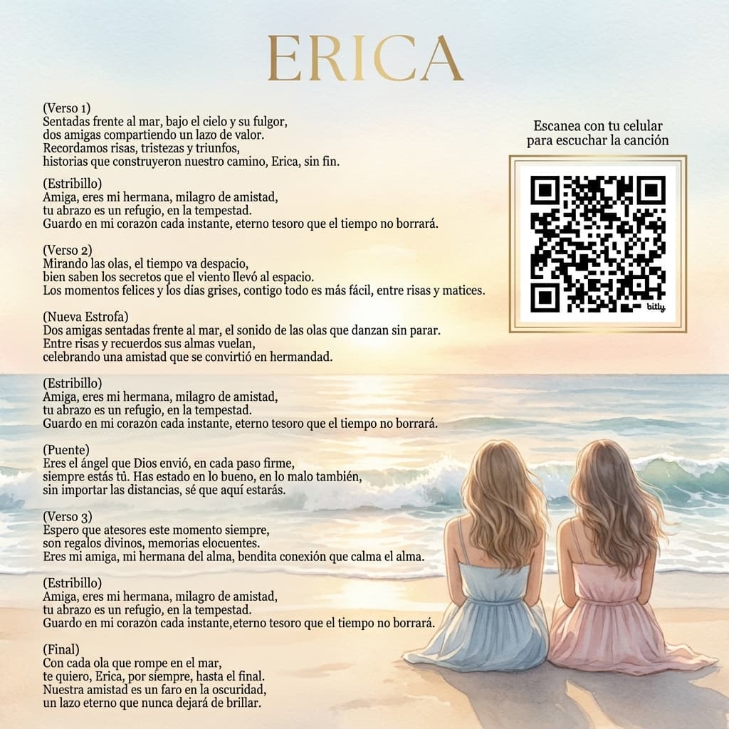La letra en PDF, maquetada